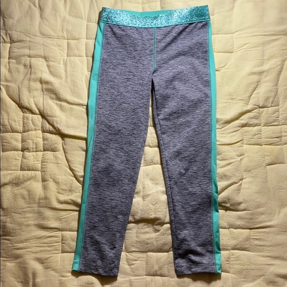 New Cat /& Jack Leggings Girls Capri Gray with Rainbow Sun Print 2T 3T 4T 5T
